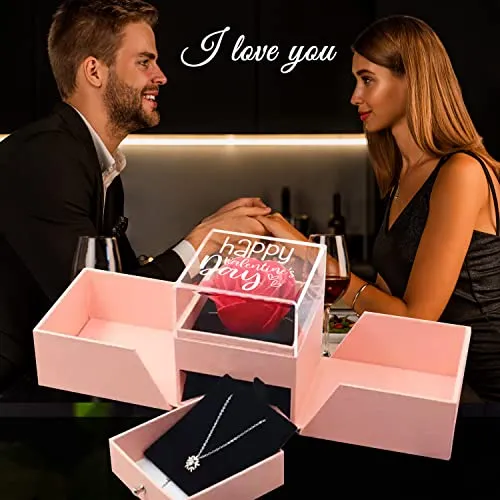 Boîte à bijoux Rose - Valentines