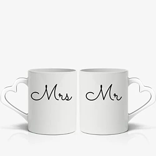 2 tasses avec nom - copie Mr et Mrs