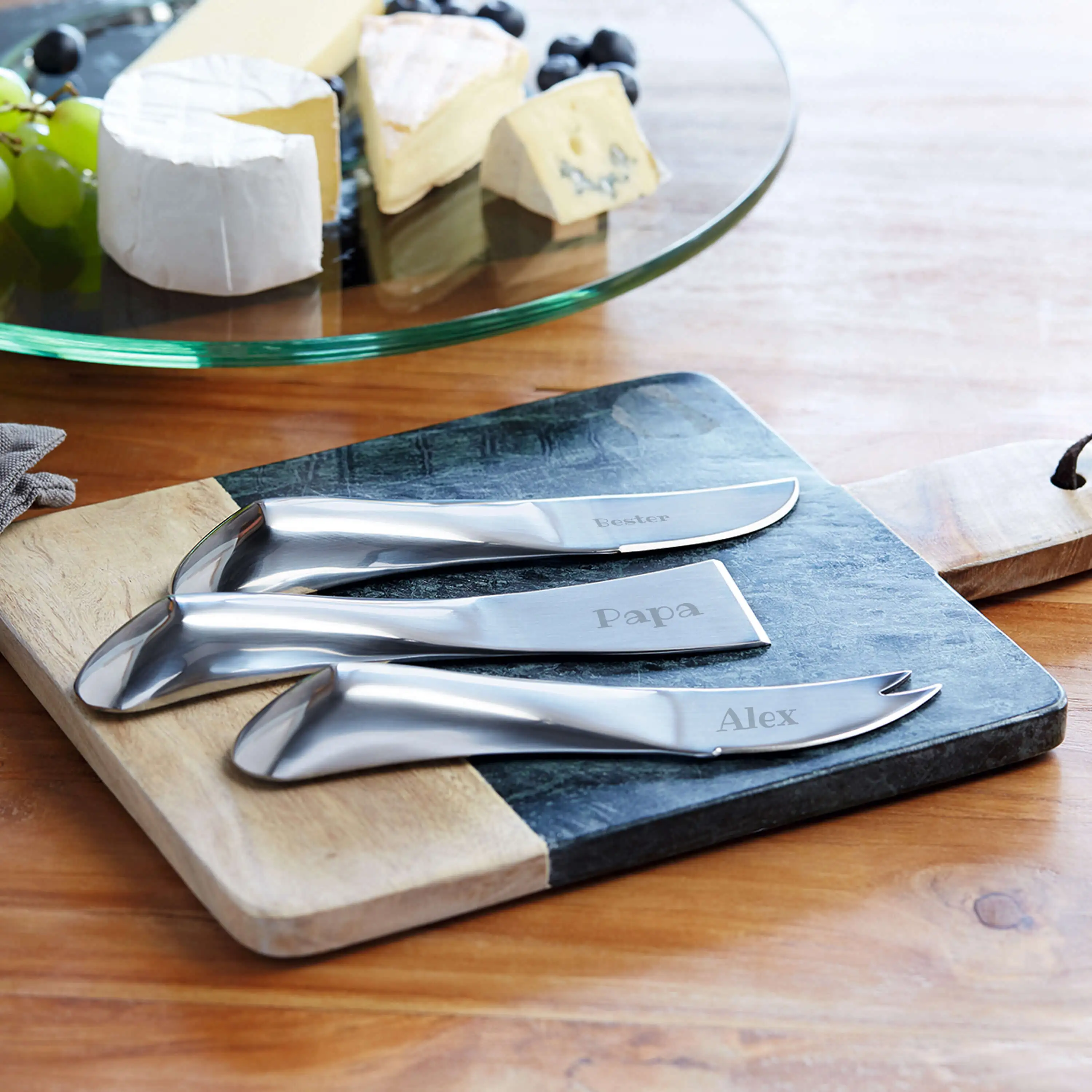 Set de couteaux à fromage - Nom