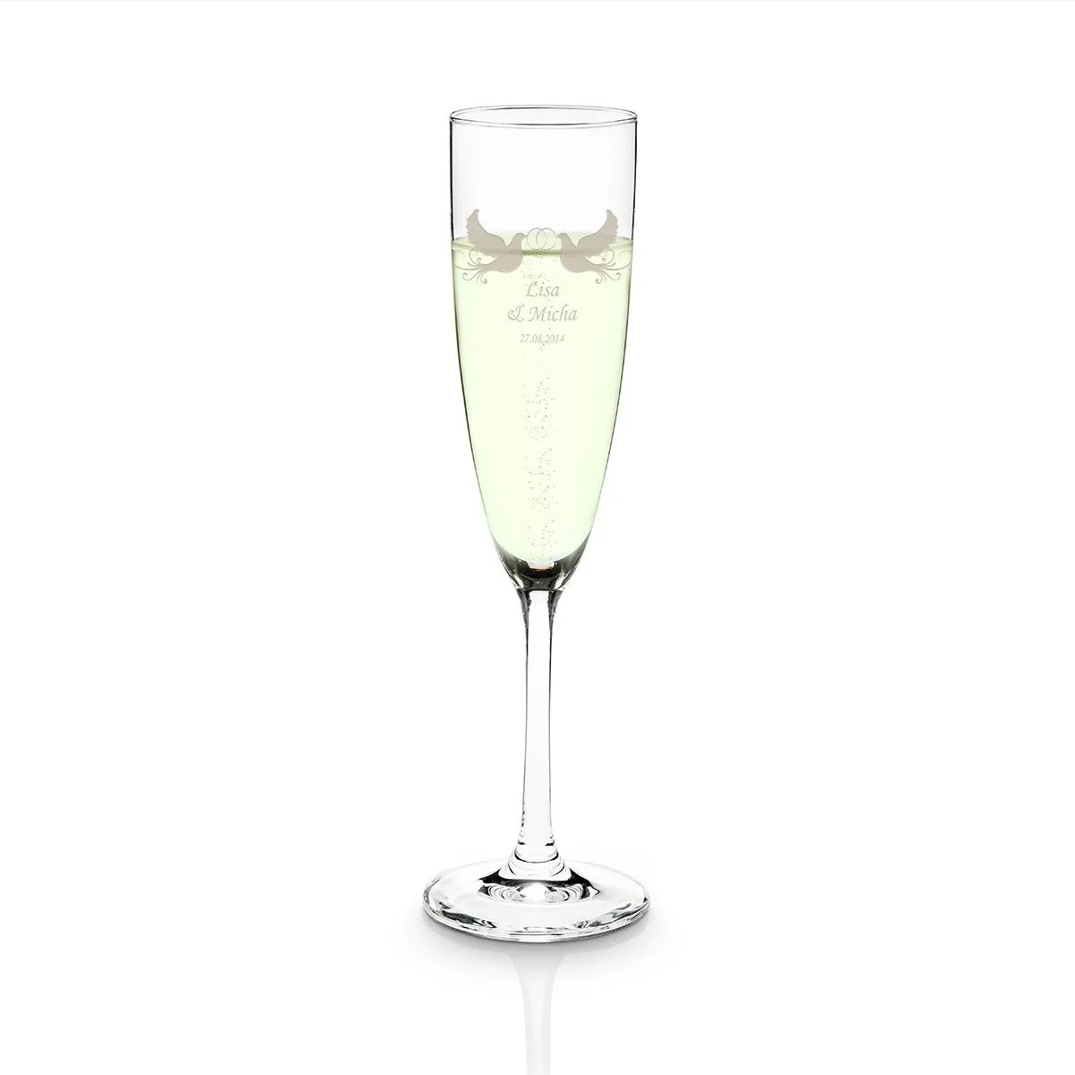 Flûte à champagne personnalisable de Schott Zwiesel - Colombes