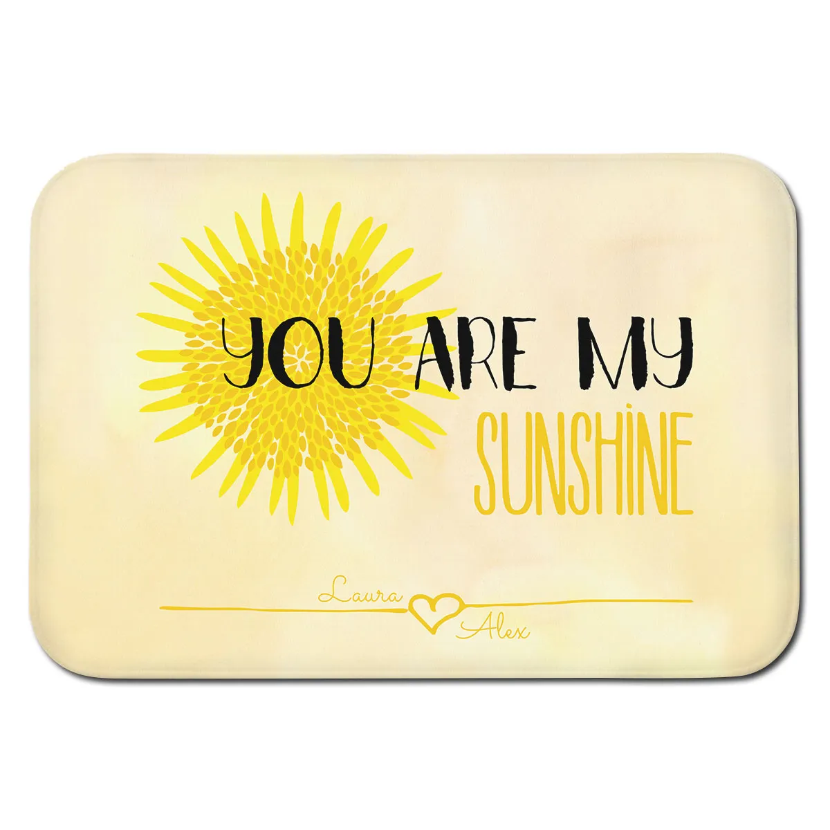 Tapis de souris personnalisable - You Are My Sunshine