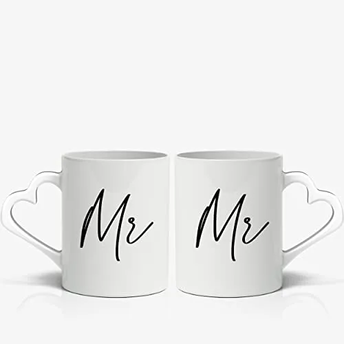 2 tasses à café - Mr et Mr