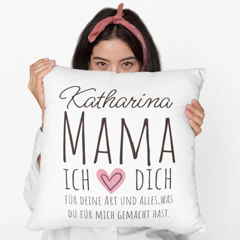 Coussin Love you Mom