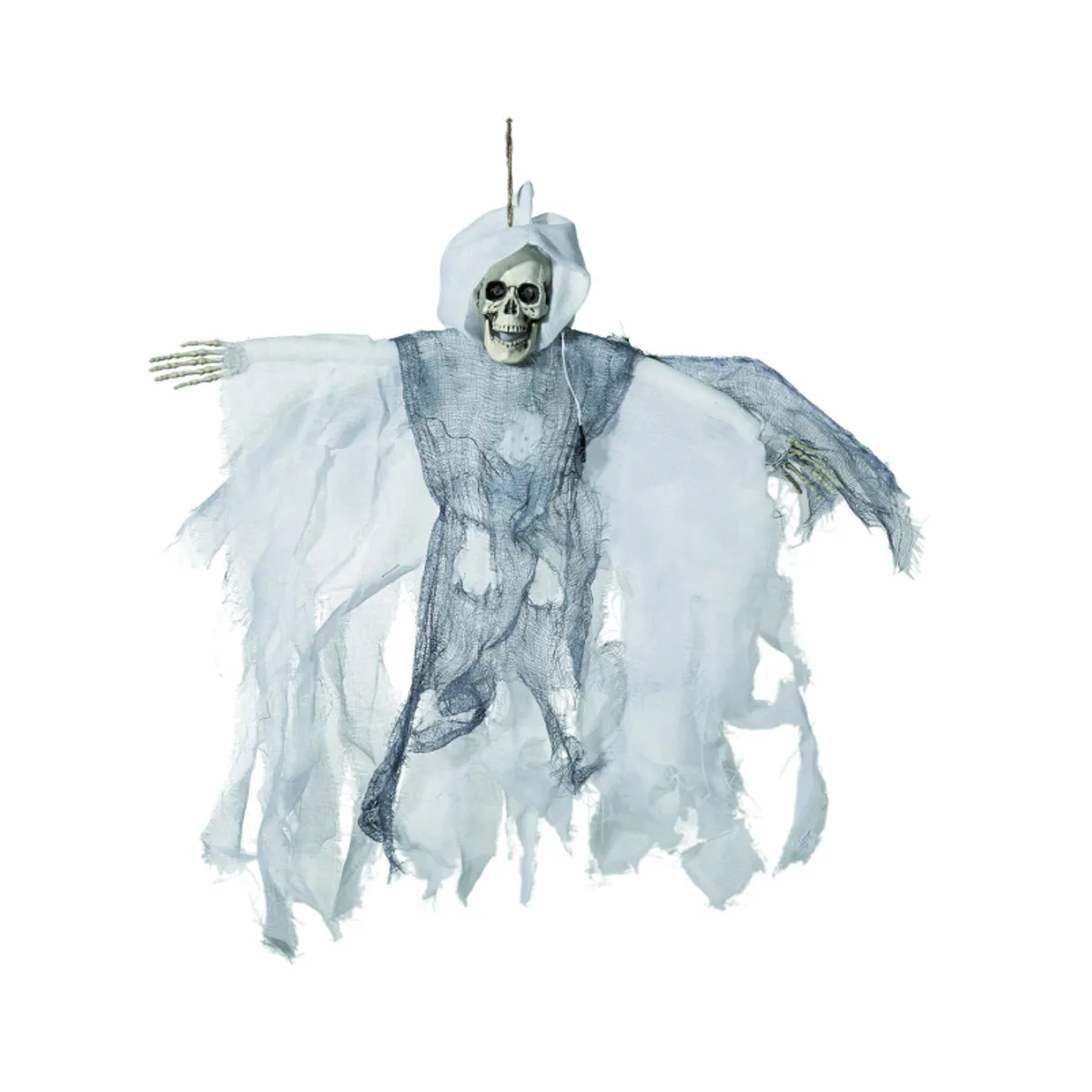 Figurine d'Halloween Faucheuse - Blanc