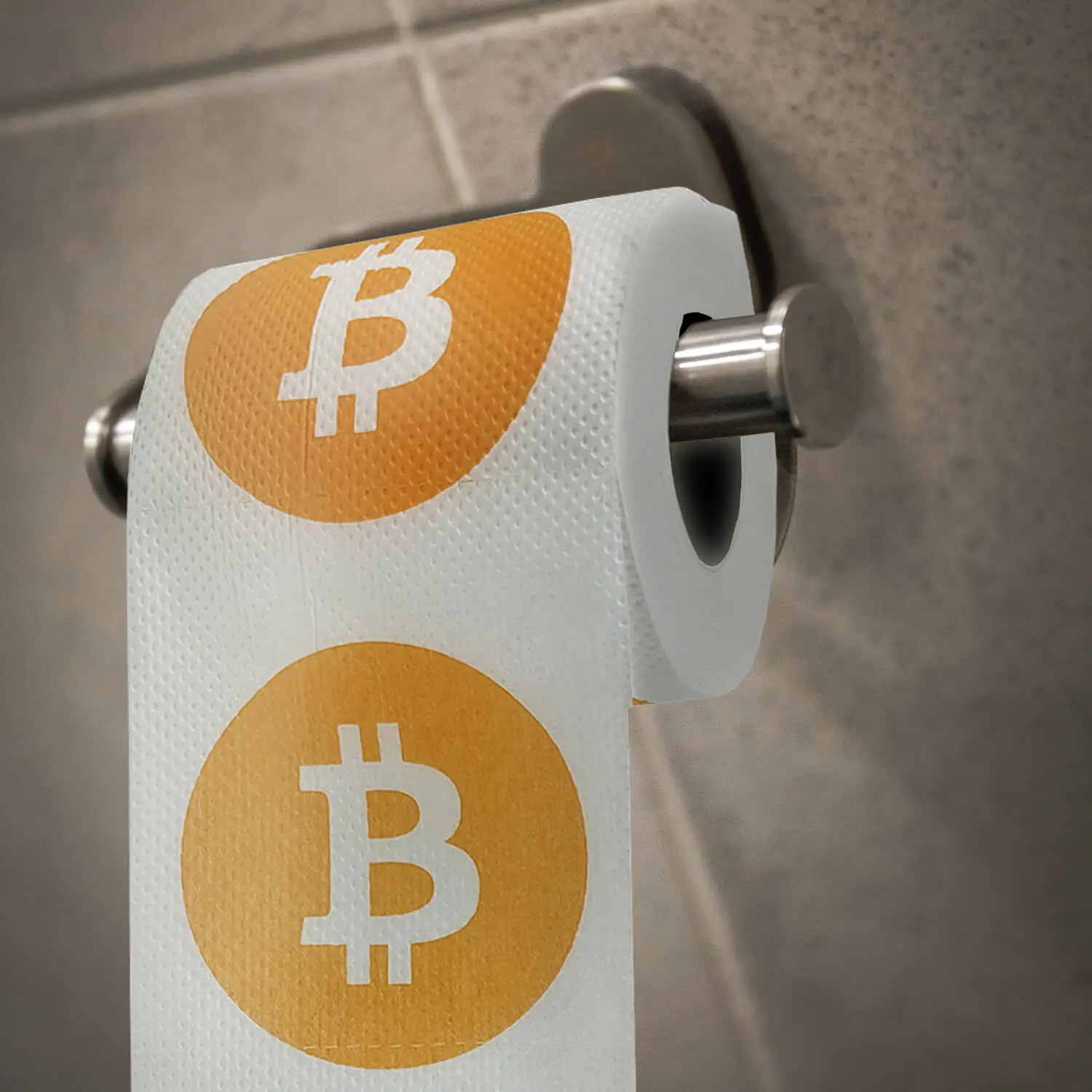 Papier toilette Bitcoin