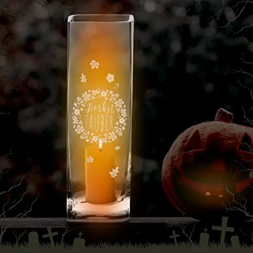 Lanterne décorative - Magie d'automne
