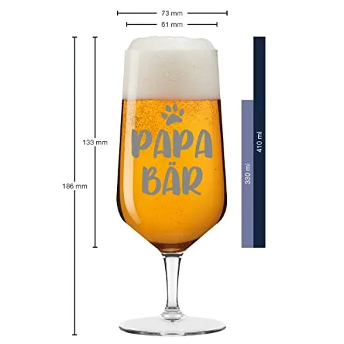 Verre à bière Pils 0,33l - Papabär