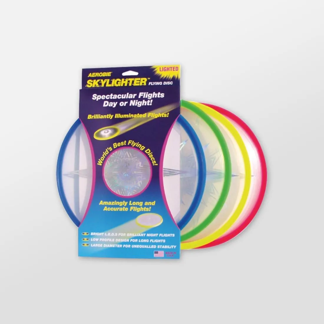 Skylighter-Frisbee avec LEDs