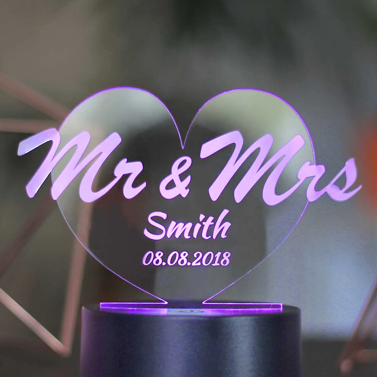 Lampe décorative - Mr et Mrs