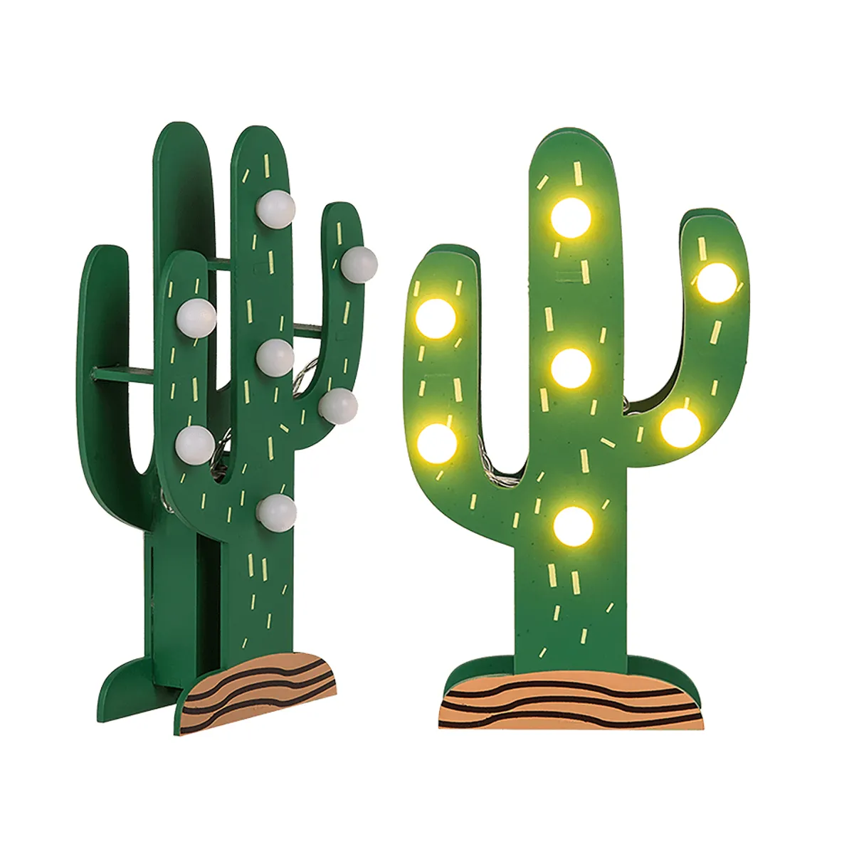 Lampe à cactus épineuse
