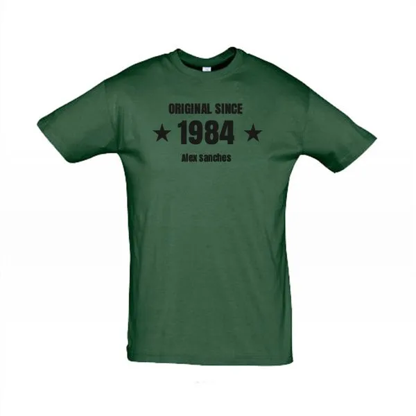 T-shirt homme Original since vert-M