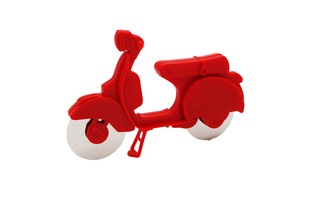 Coupe-pizza - scooter