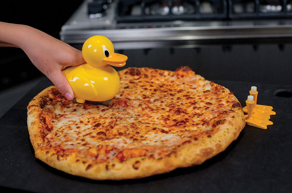 Coupe-pizza Duck Duck