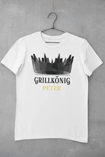T-shirt roi du barbecue M