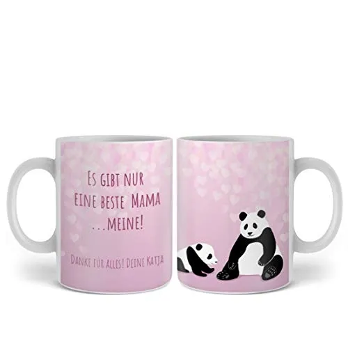 Mug personnalisable - Maman panda