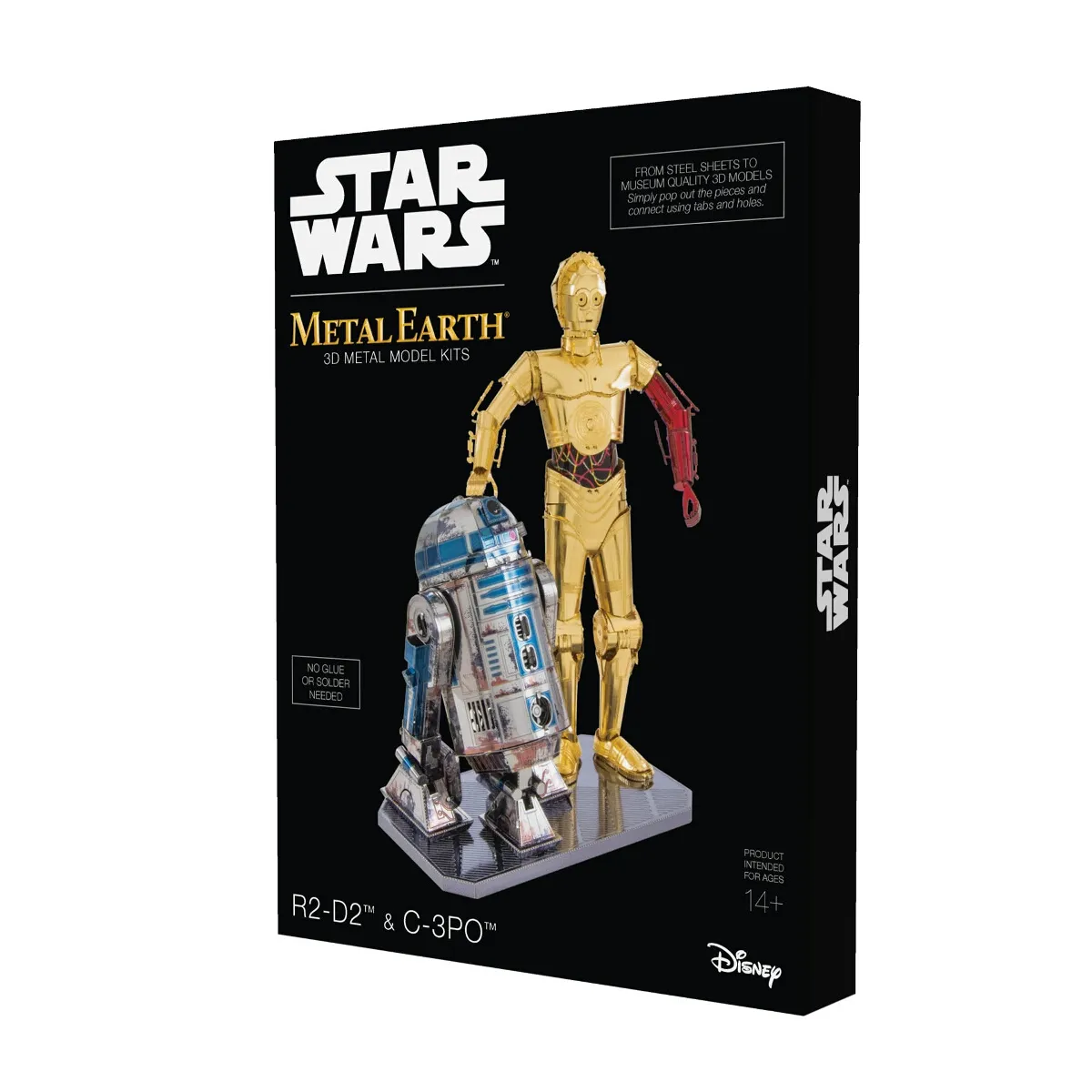 Kit de maquettes 3D Star Wars C-3PO + R2D2