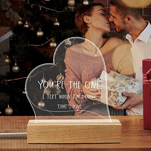 Lampe LED Saint-Valentin Youre the one
