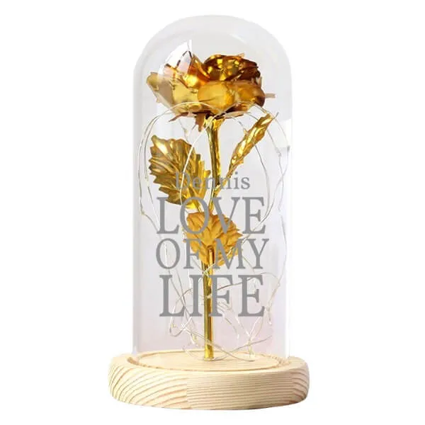 Rose d'or dans le dôme de verre - Life