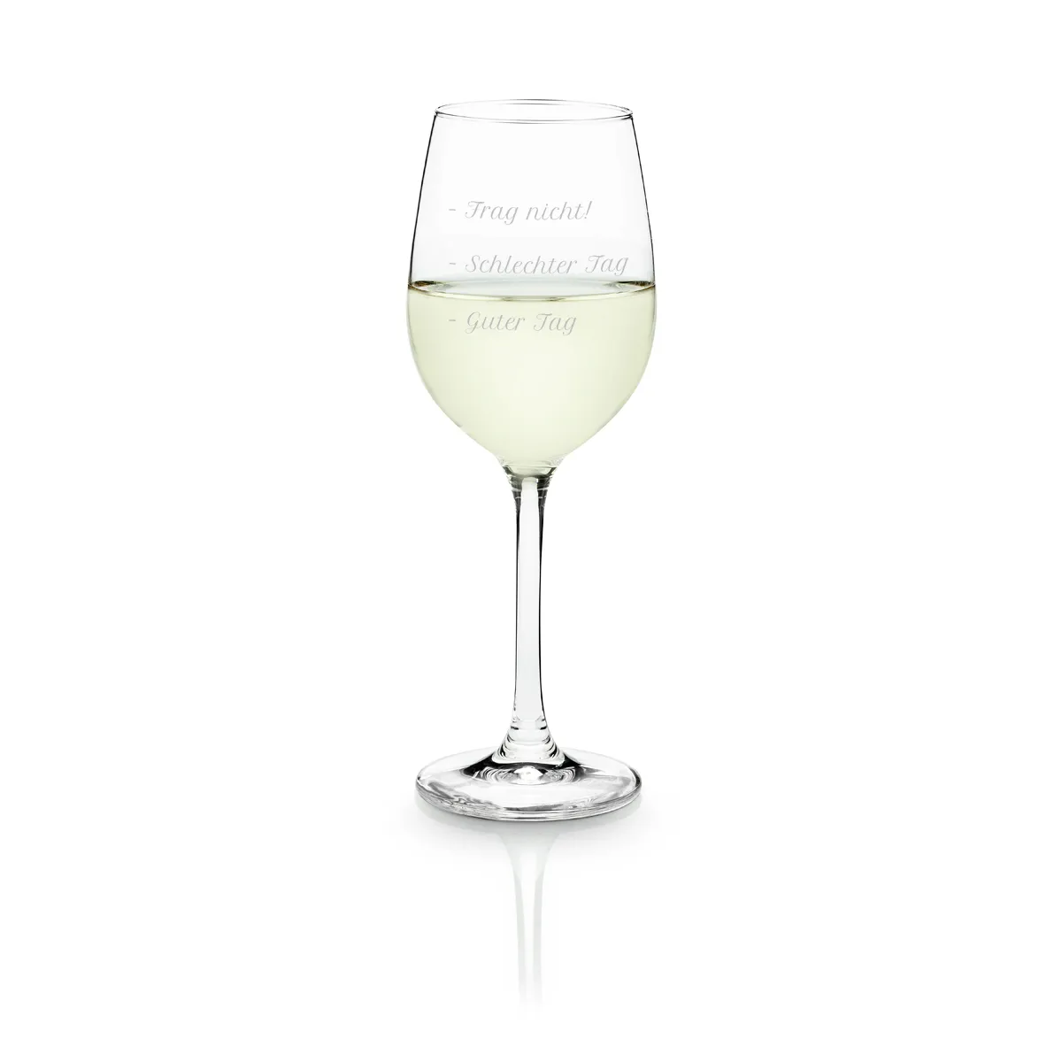 Leonardo - Verre à vin blanc d'ambiance et gravure personnelle