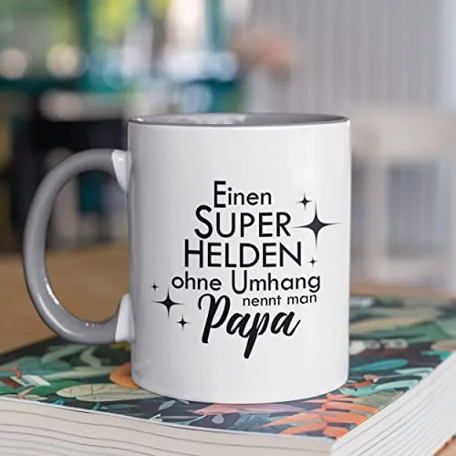 Mug imprimé | Les super-héros sans cape s'appellent papa