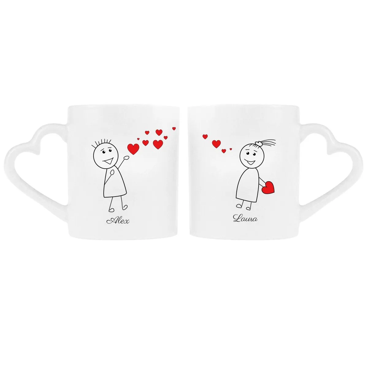 Mugs partenaires - Salutations d'amour