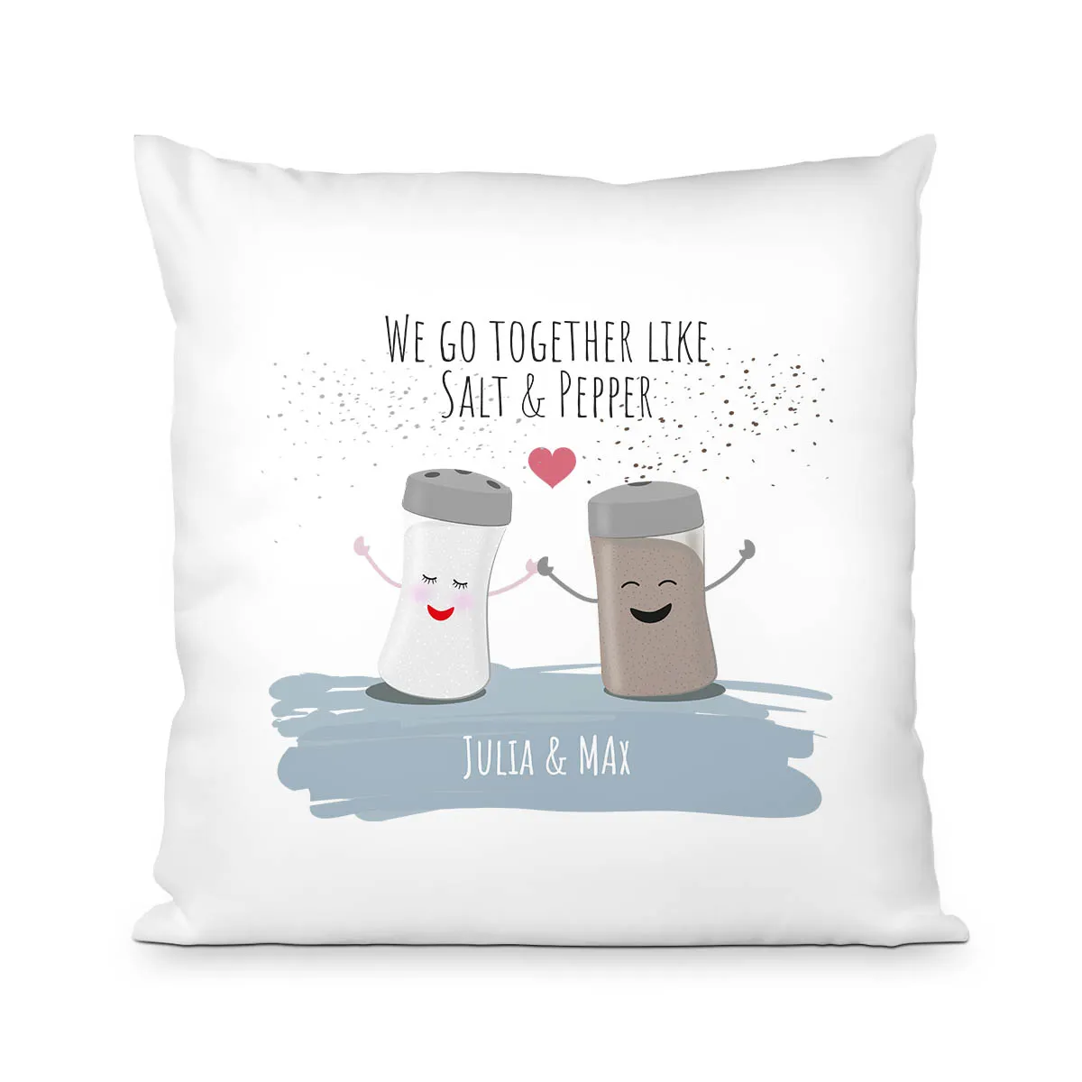Coussin personnalisable - Salt and Pepper