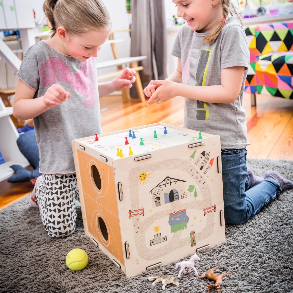 Chambre d'enfant - Cubes de jeu
