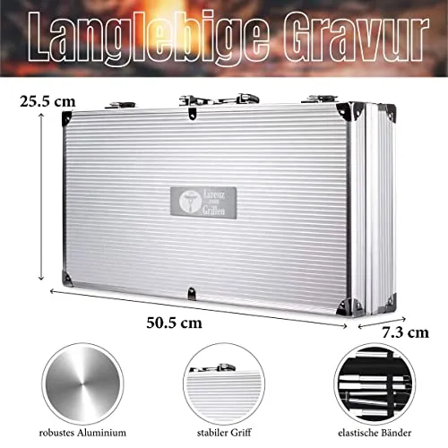 Coffret barbecue 30 pièces - Licence