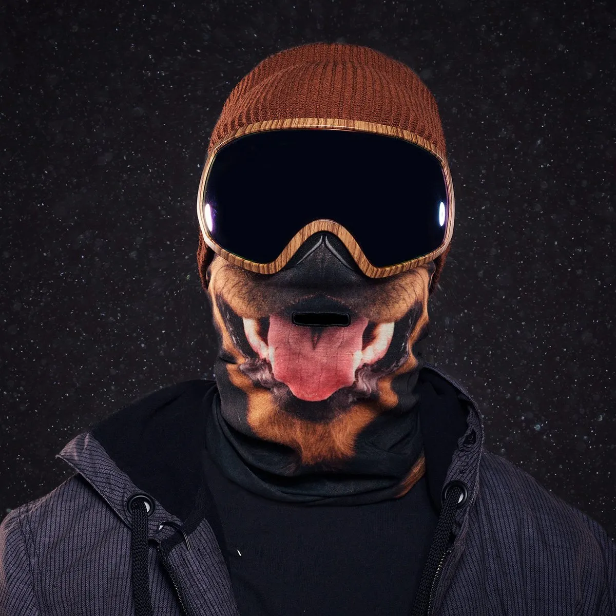 Masque de ski HD - Rottweiler