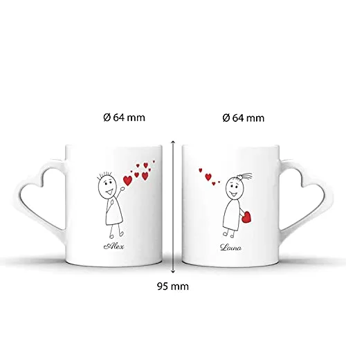Mugs partenaires - Salutations d'amour