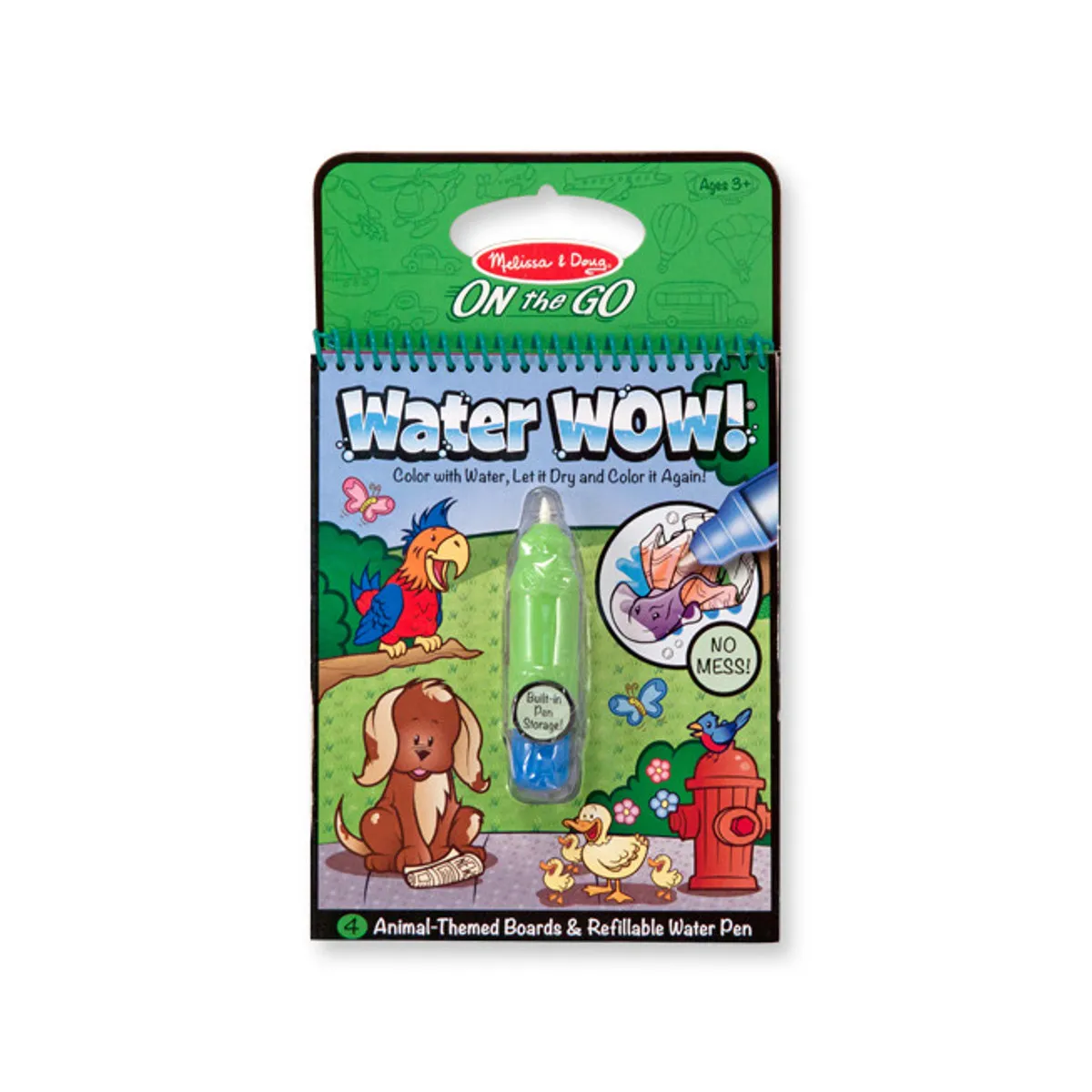 Water Wow - Le livre de coloriage sur l'eau Animaux